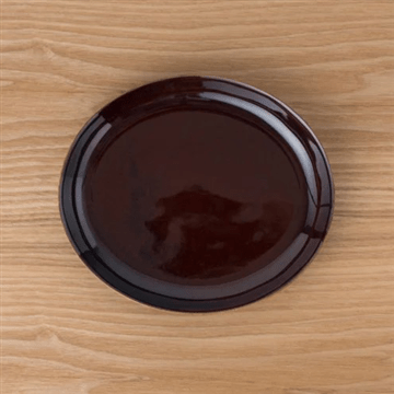 Colorta 楕円皿(中) ｱﾒ釉