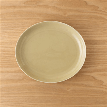 Colorta 楕円皿(中) ﾍﾞｰｼﾞｭ