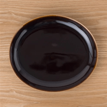 Colorta 楕円皿(大) ｱﾒ釉