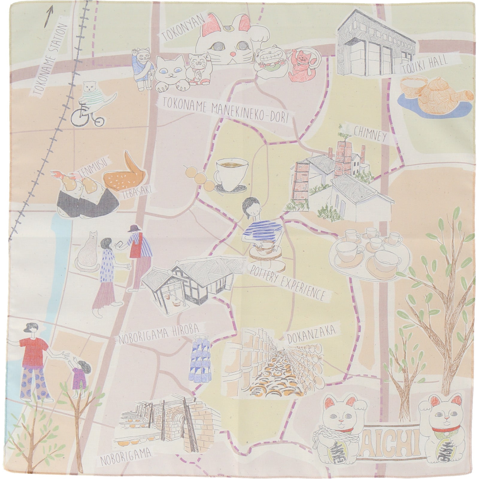 川辺　47 ﾊﾝｶﾁ ｱｲﾁ ﾏﾈｷﾈｺ