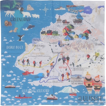 川辺 ハンカチ グリーンランド