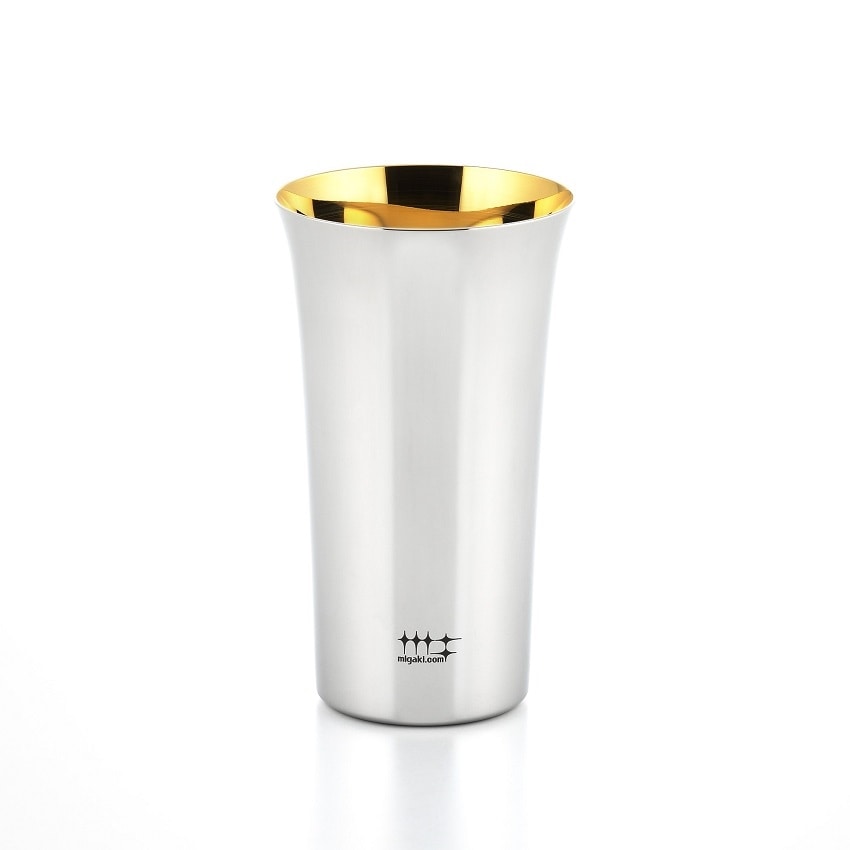 磨き屋シンジケート　一口ビール(内面金メッキ仕上)