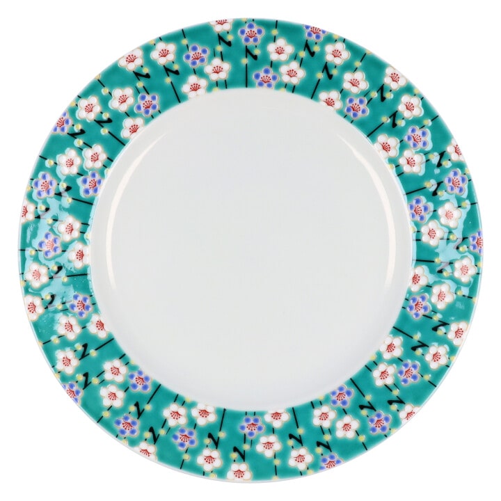 九谷焼 青郊窯　DESSERT PLATE 梅