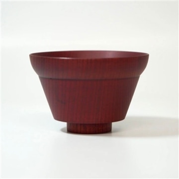 かたち 汁椀(円錐型/Red)