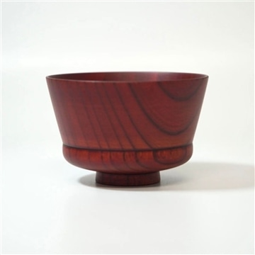 かたち 汁椀（台形型/Red）