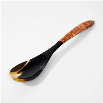 箔ちらし 水牛カレースプーン（茜）