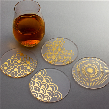 toumei 箔 コースター「い」