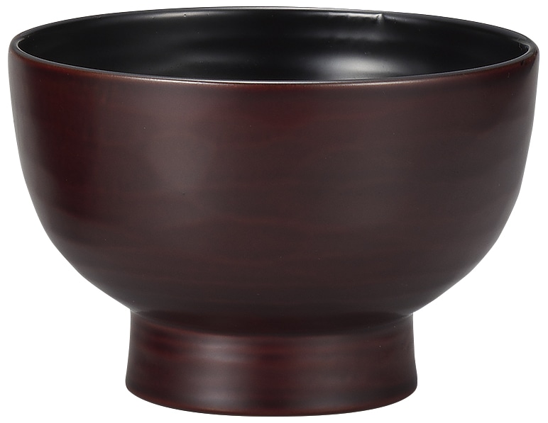 弥生大椀(溜内黒)