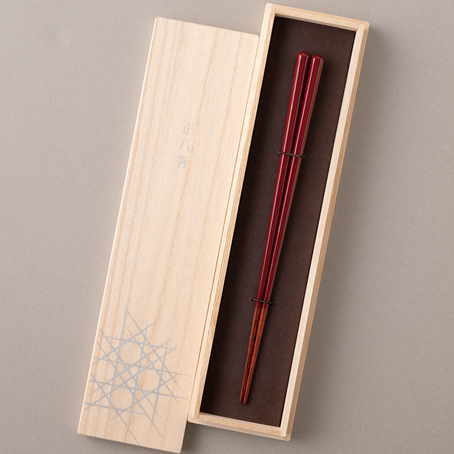 漆塗分 正八箸サティーネ 22cm