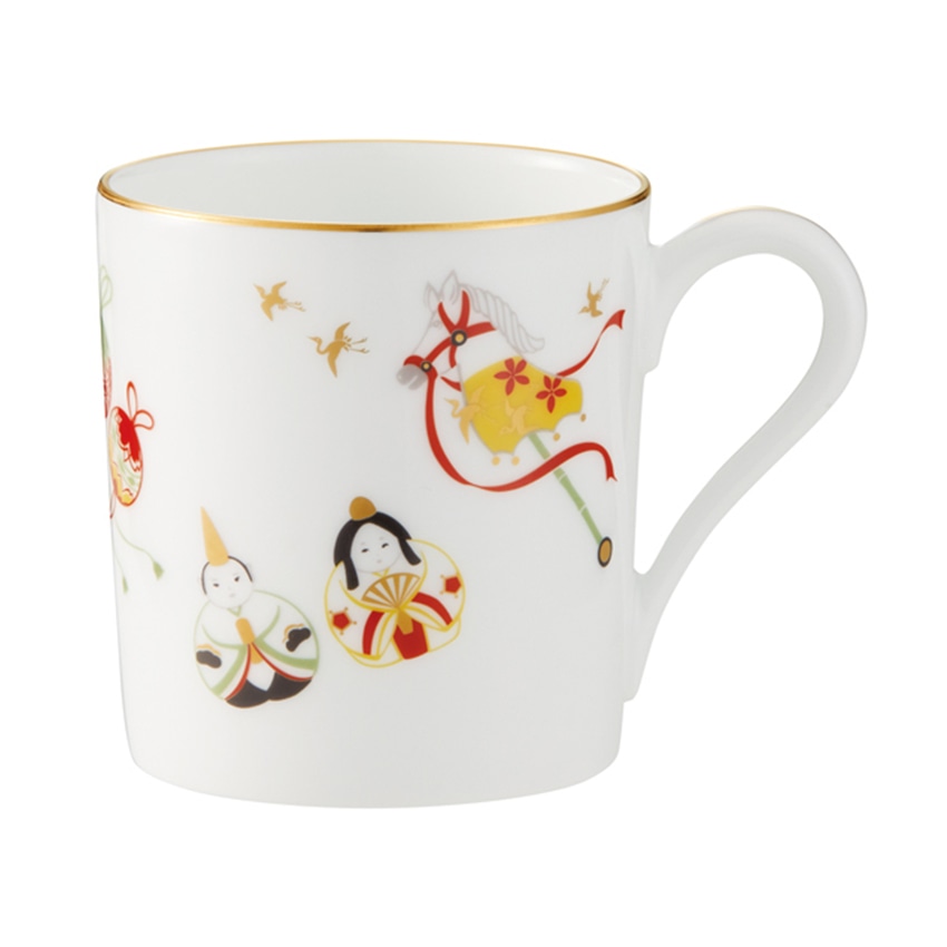 大倉陶園　招福　マグ