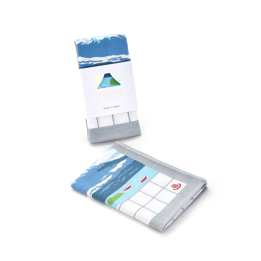 タオル美術館　銭湯 手ぬぐいタオル グレー