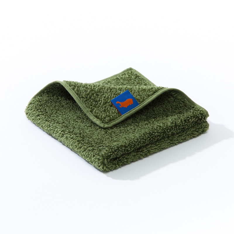 ヒポポタマス　BCブレンド タオルハンカチ ピスタチオ