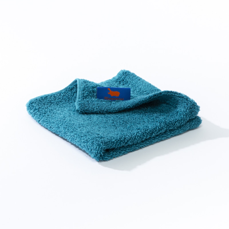 ヒポポタマス　BCブレンド ウォッシュタオル  カリビアンブルー