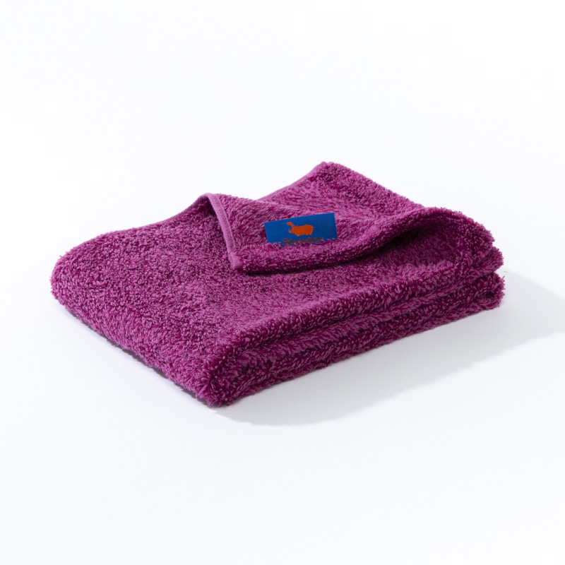 ヒポポタマス　BCブレンド フェイスタオル カシス