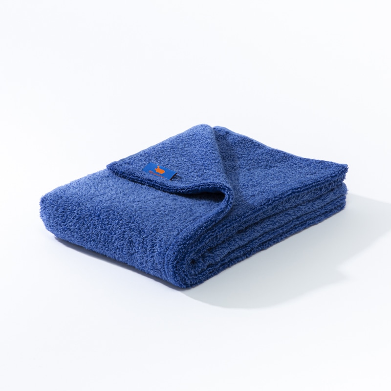 ヒポポタマス　BCブレンド バスタオル ブルー