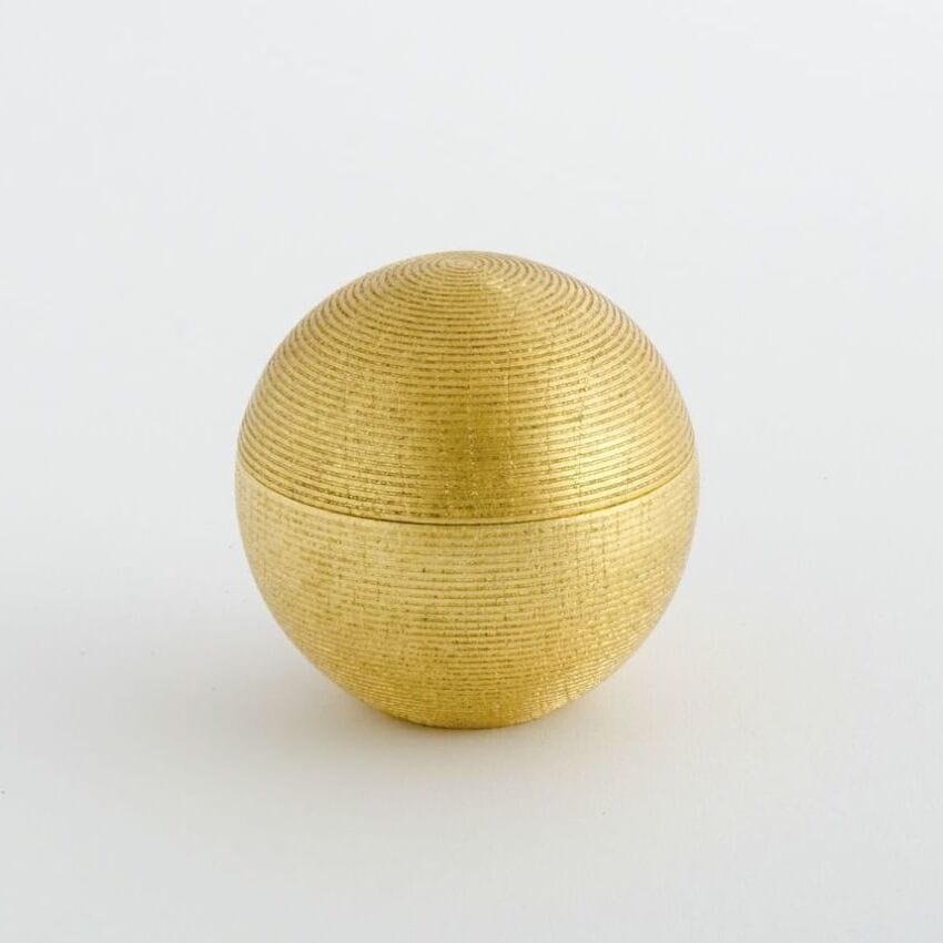 箔座　千筋まり型小物入れ 小　永遠色