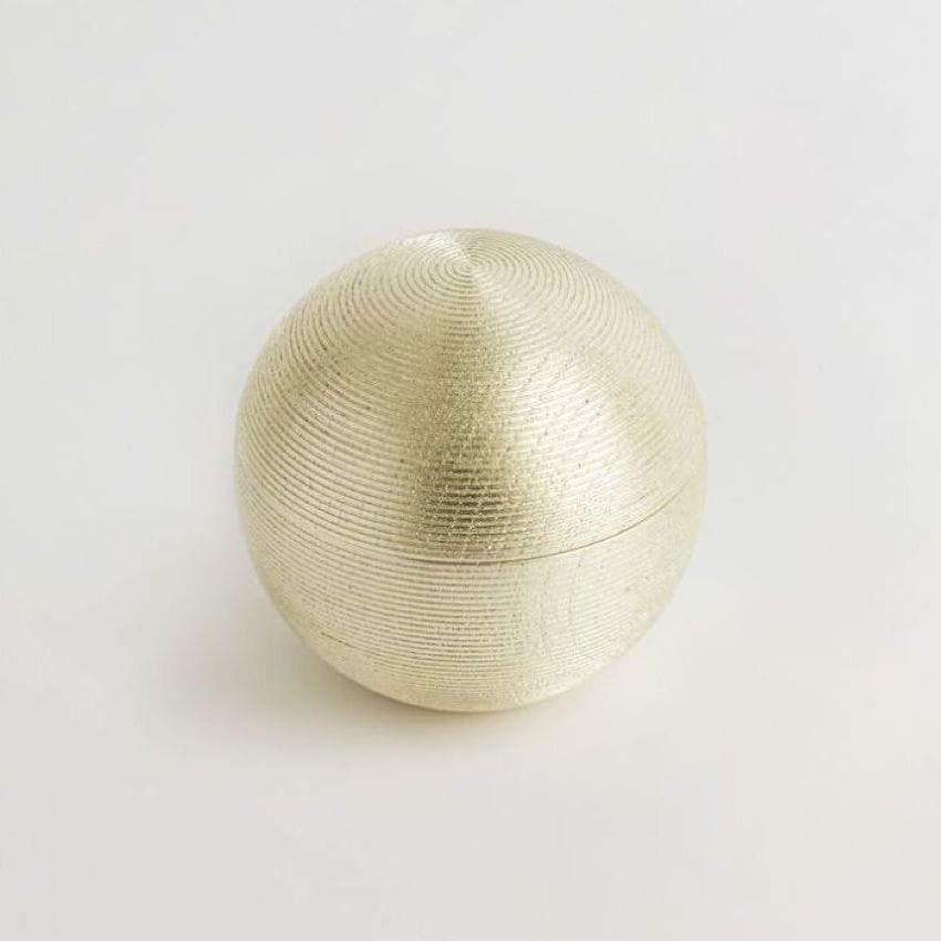 箔座　千筋まり型小物入れ 小　定色