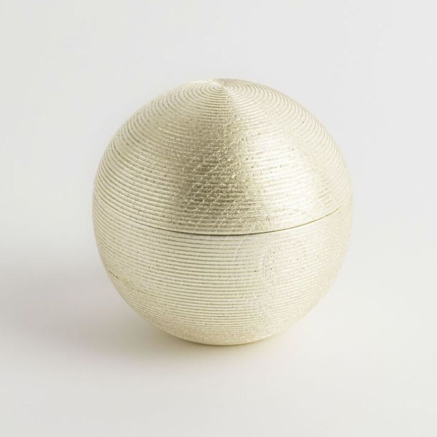 箔座　千筋まり型小物入れ 大　定色