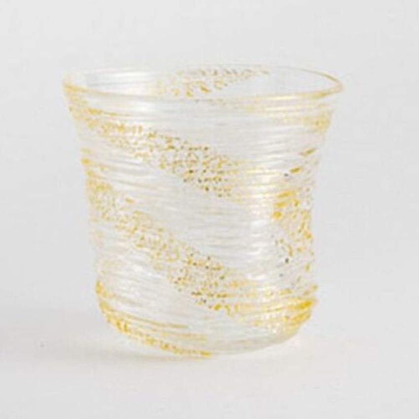 箔座　氷結 ぐい呑 金