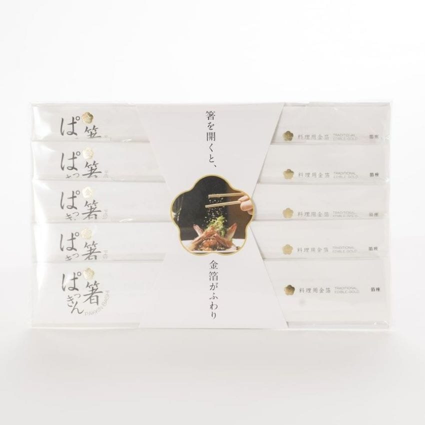 箔座　ぱっきん箸　5膳セット
