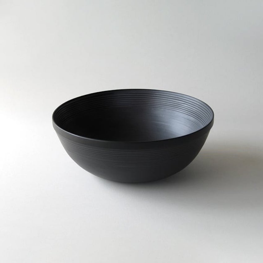 BUNACO　黒 深鉢20cm