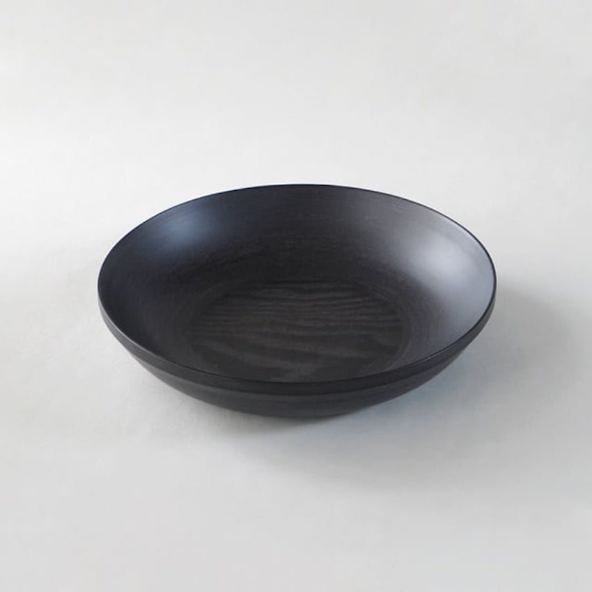 BUNACO　黒 盛鉢24cm