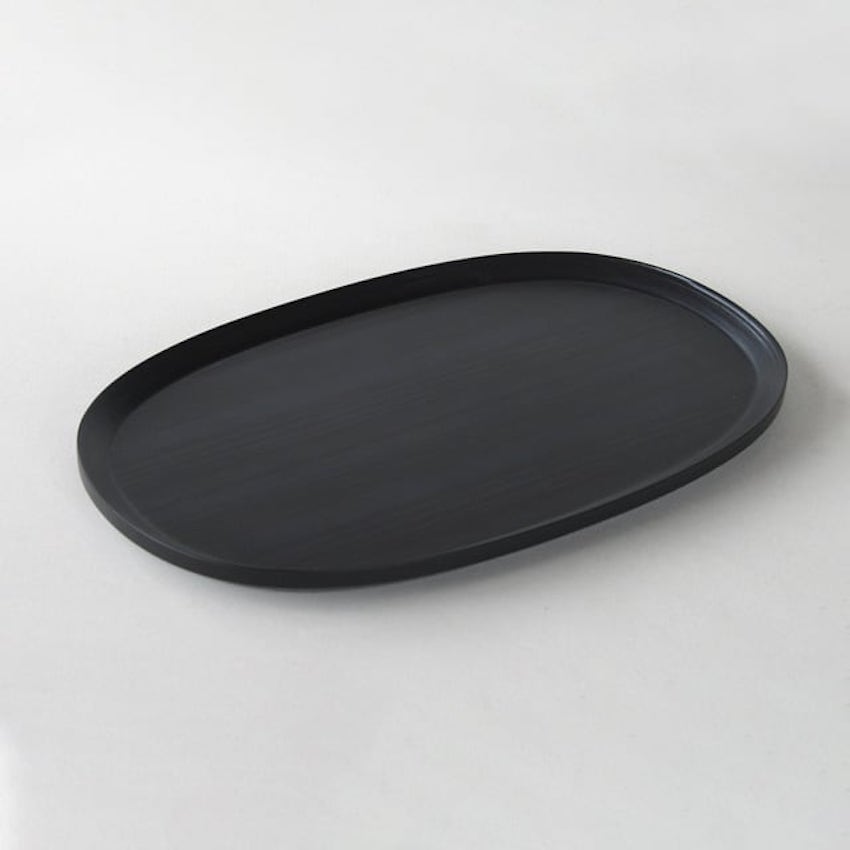 BUNACO　おもてなし盆黒36㎝