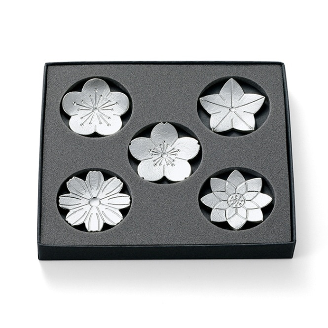 能作　箸置 - 花ばな - 5ヶ入