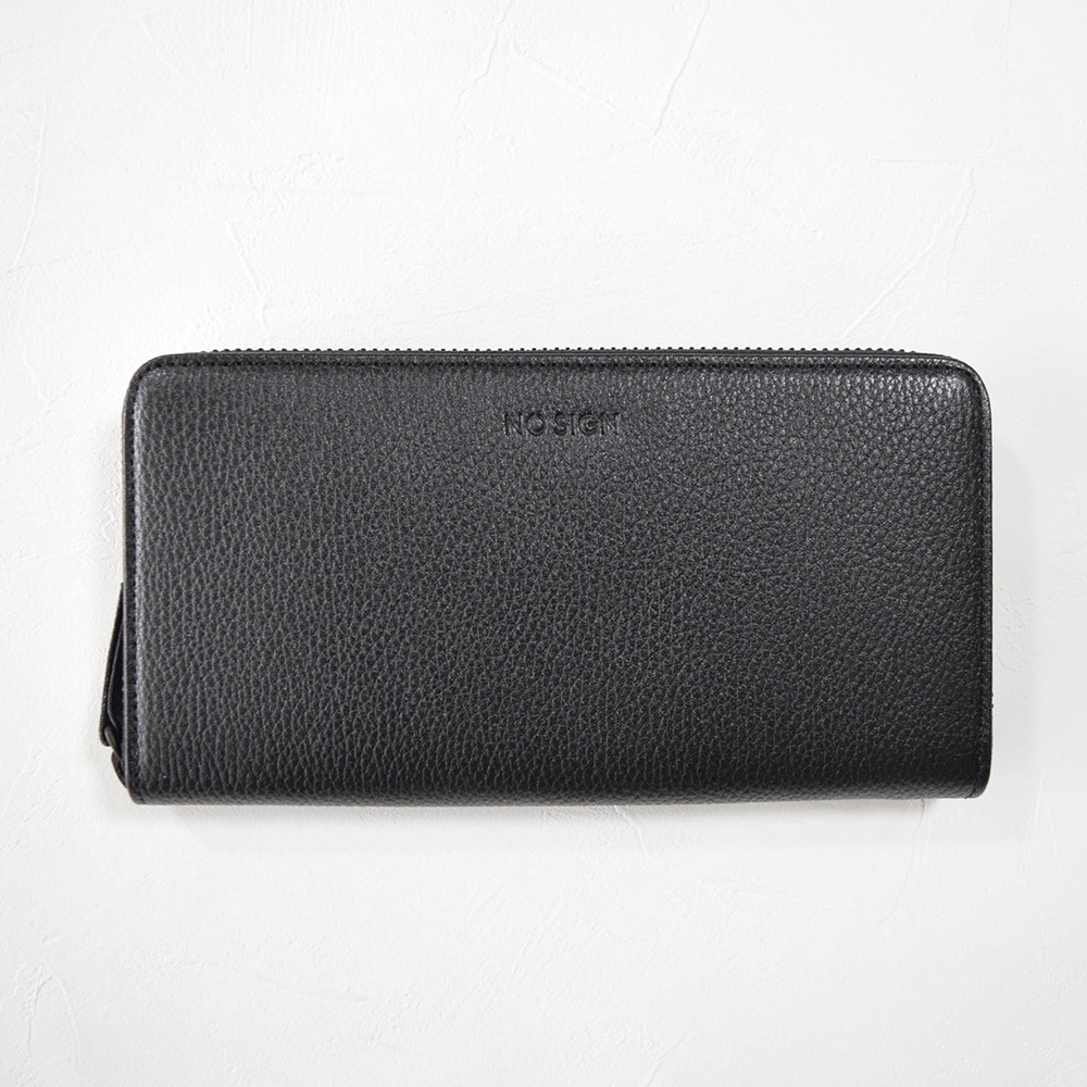 その他 T.NobU NO SIGN 和牛レザー エンボス ラウンドジップ長財布: TORIYOSE