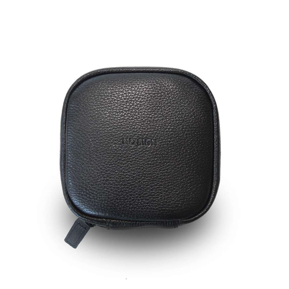 NO SIGN 和牛レザー エンボス スモール スクエアポーチ