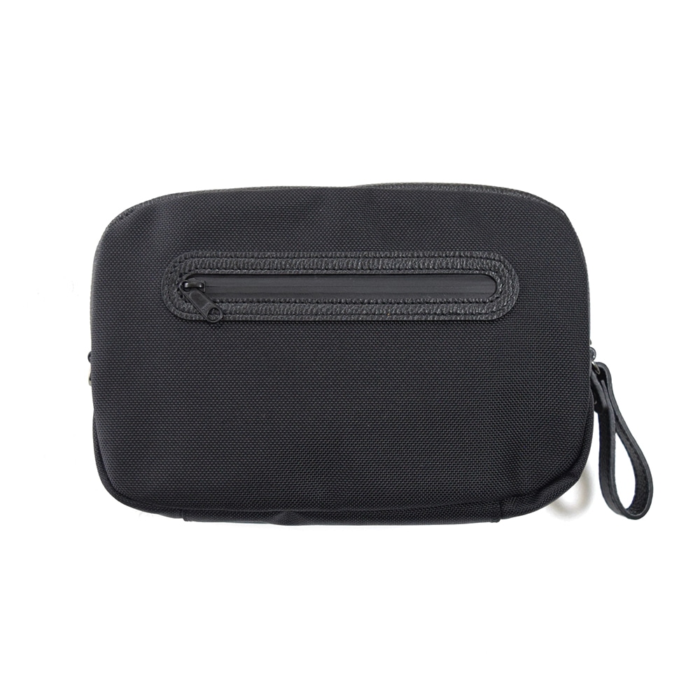 NO SIGN 和牛レザー エンボス オーガナイザーテックポーチ