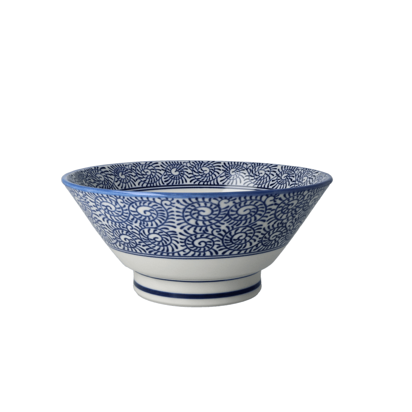 タコ唐草切立高台6.5寸丼