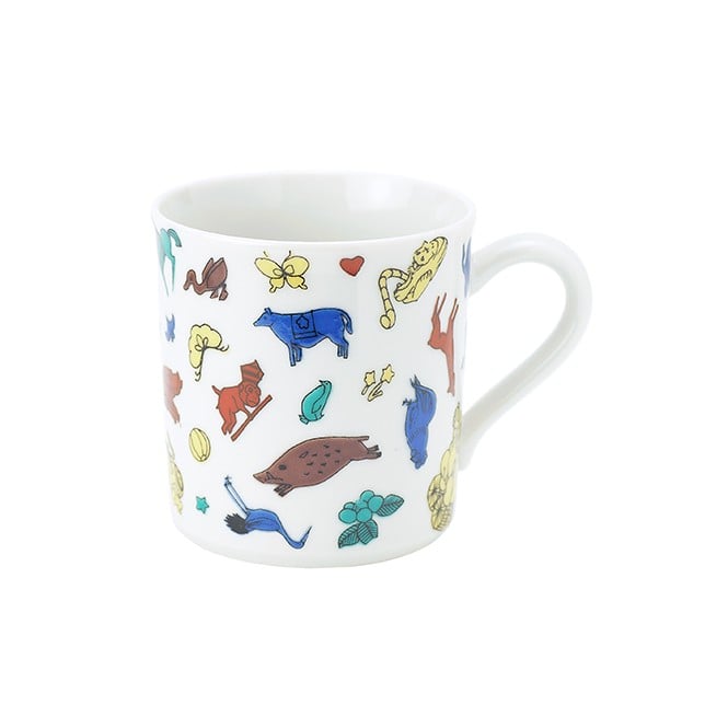 KUTANI SEALマグカップ クタニシール全員　1個入