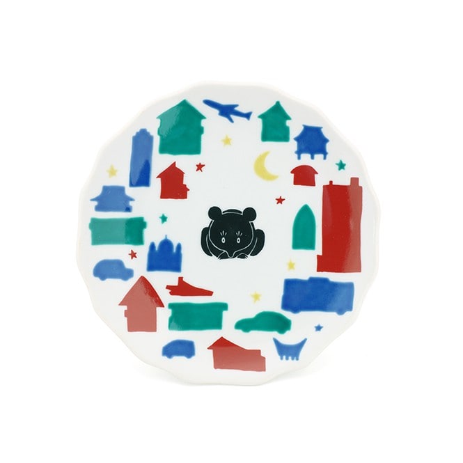 YU by KUTANI SEAL花型皿 まち　1個入