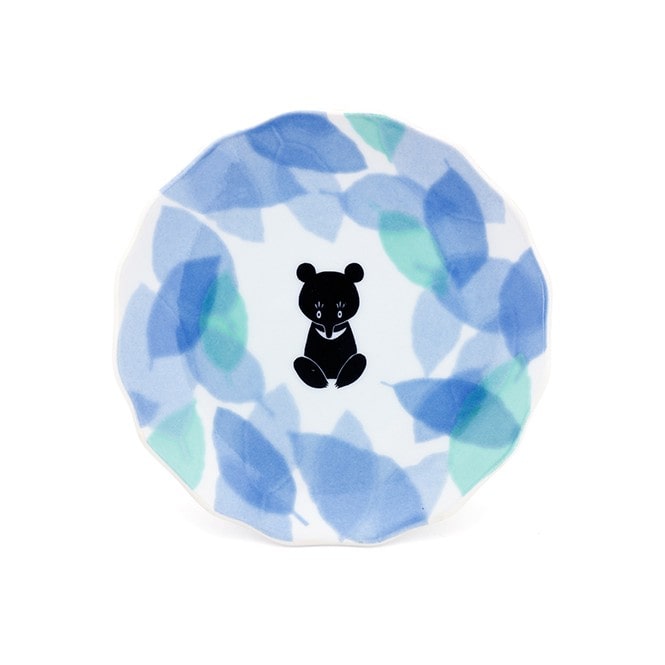 YU by KUTANI SEAL花型皿 はっぱ　1個入