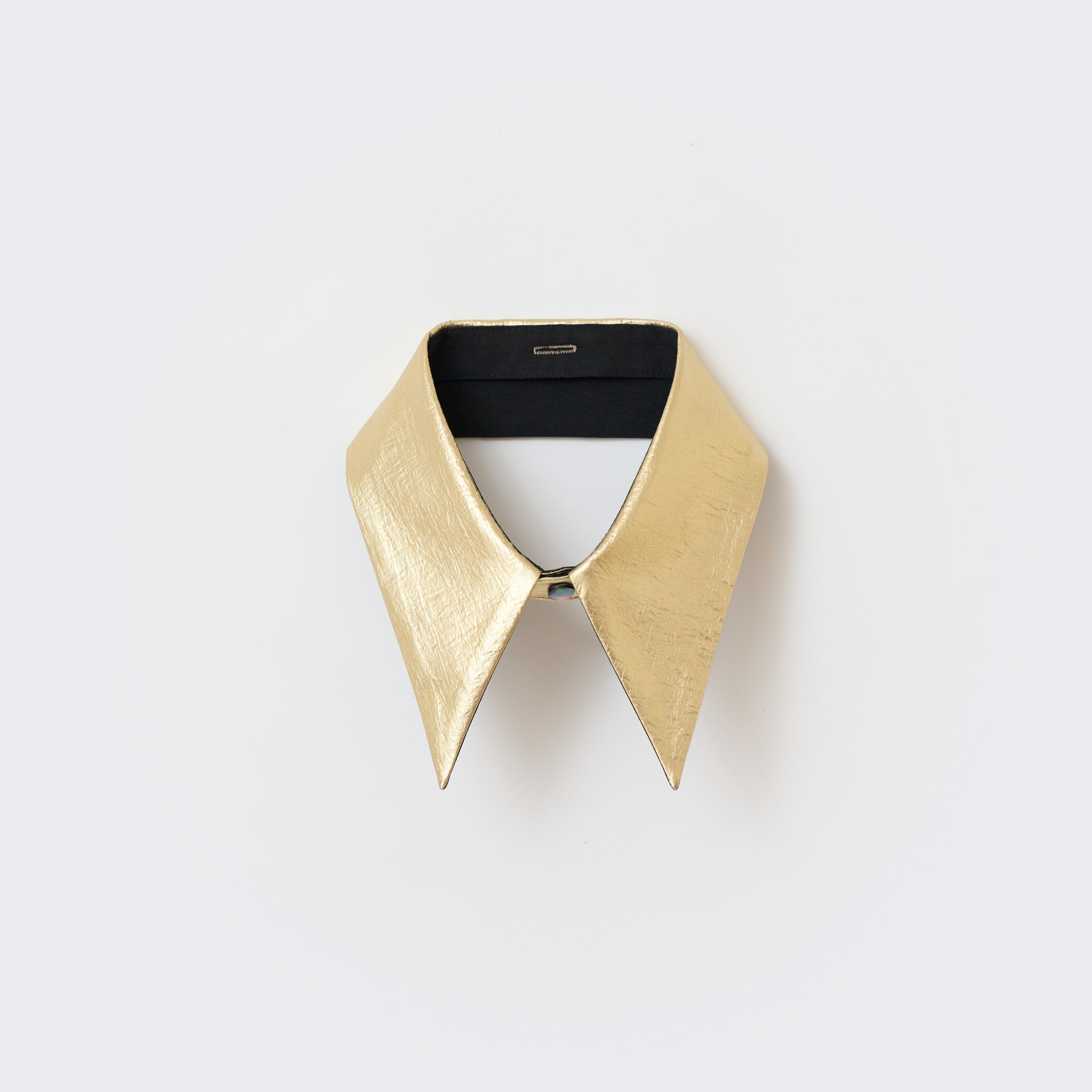 付衿Pointedリバーシブル（ゴールド/ブラック）BOX付　1個