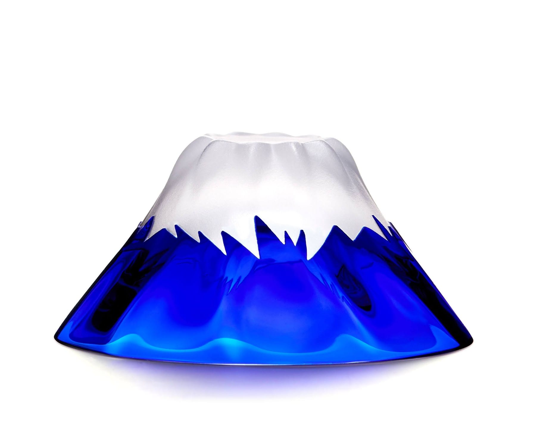 田島硝子　青富士祝盃