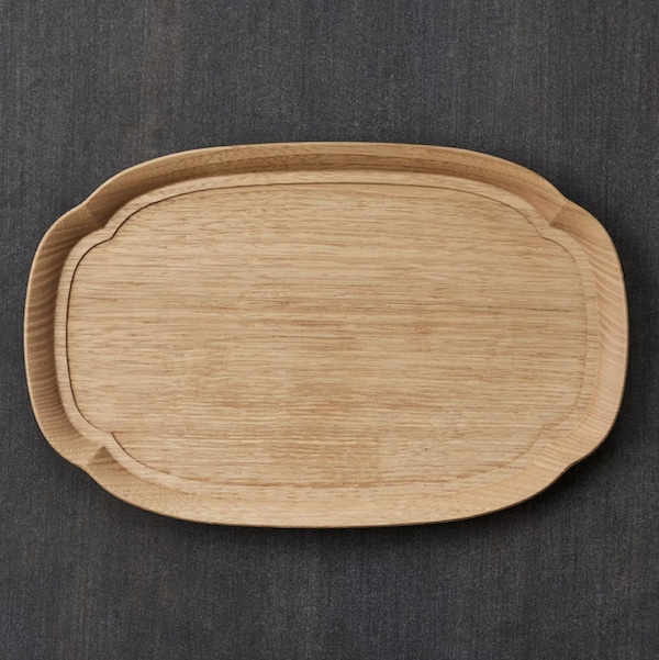 四十沢木材工芸 KITO 長木瓜盆　中