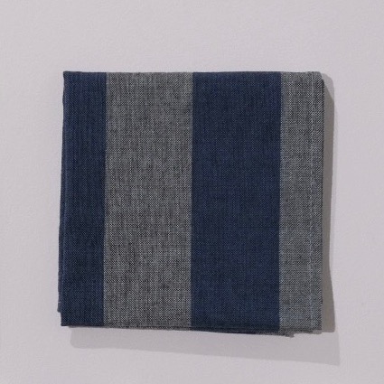 UTOPIA 旅手巾  - 灰×青  -