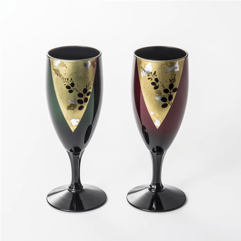 玉虫塗ナノコンポジットワインカップペアセット