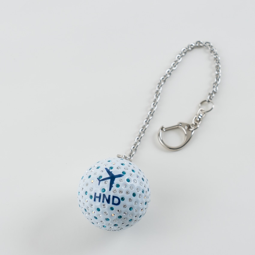 ゴルフボールキーホルダー羽田限定