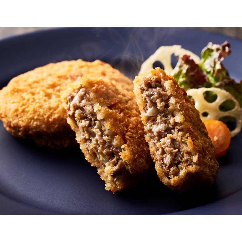 〈大阪 洋食Revo〉黒毛和牛メンチカツ