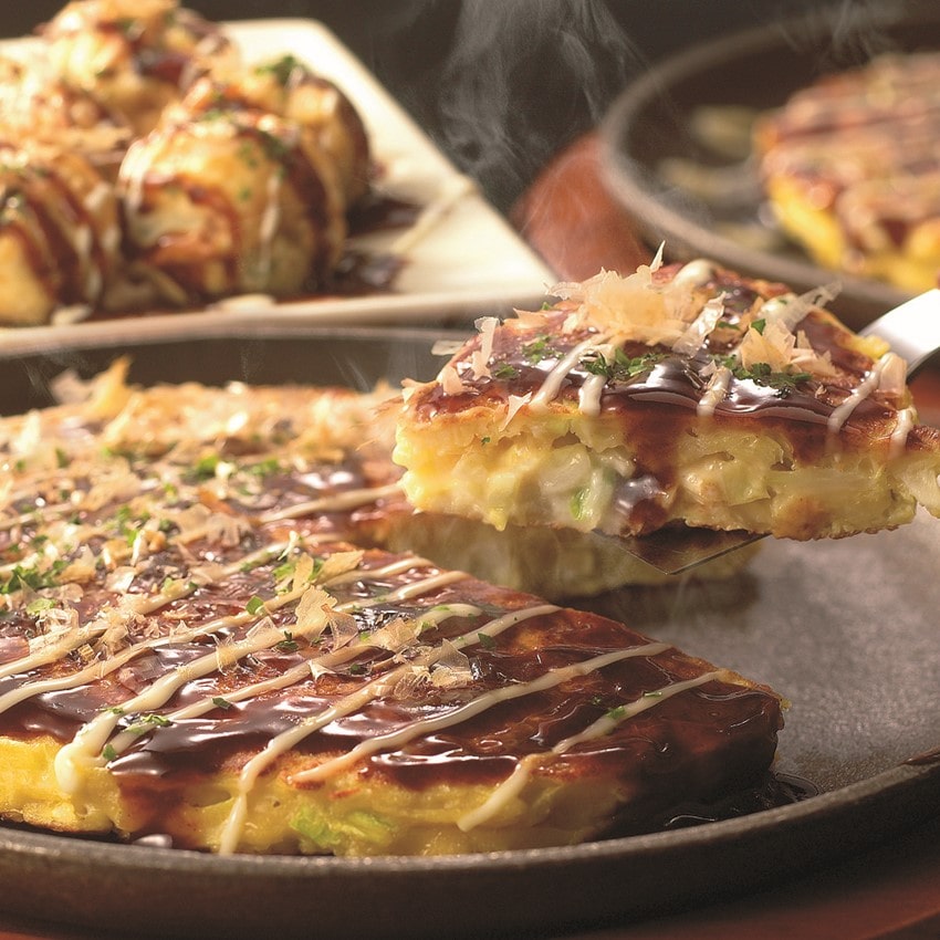 〈大阪 千房〉 お好み焼・たこ焼セット