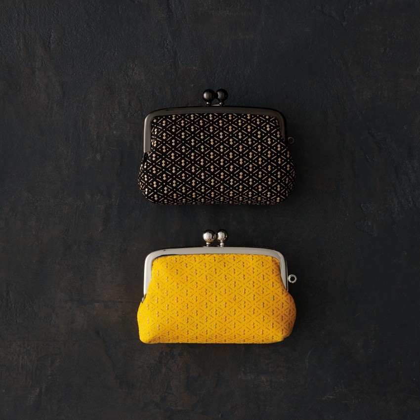 〈印伝の山本〉ひょうたん柄印伝コインケース（苅安）