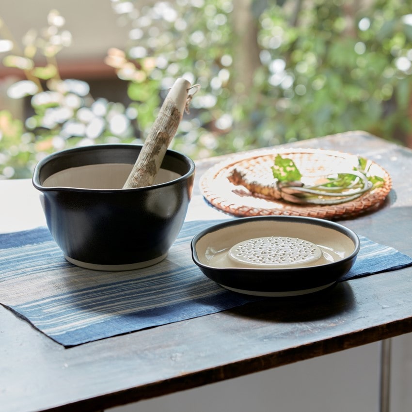 おろし器（大）・すり鉢（大）・すり棒セット