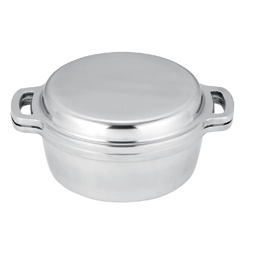 〈HALムスイ〉無水鍋20㎝（しゃもじ付）