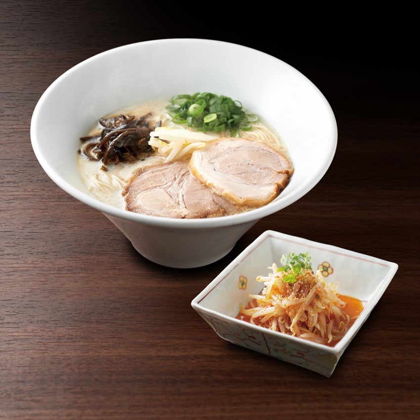 〈博多一風堂〉白丸ラー麦麺ホットもやしソースセット