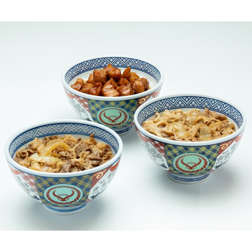 〈吉野家〉いろいろ丼セット