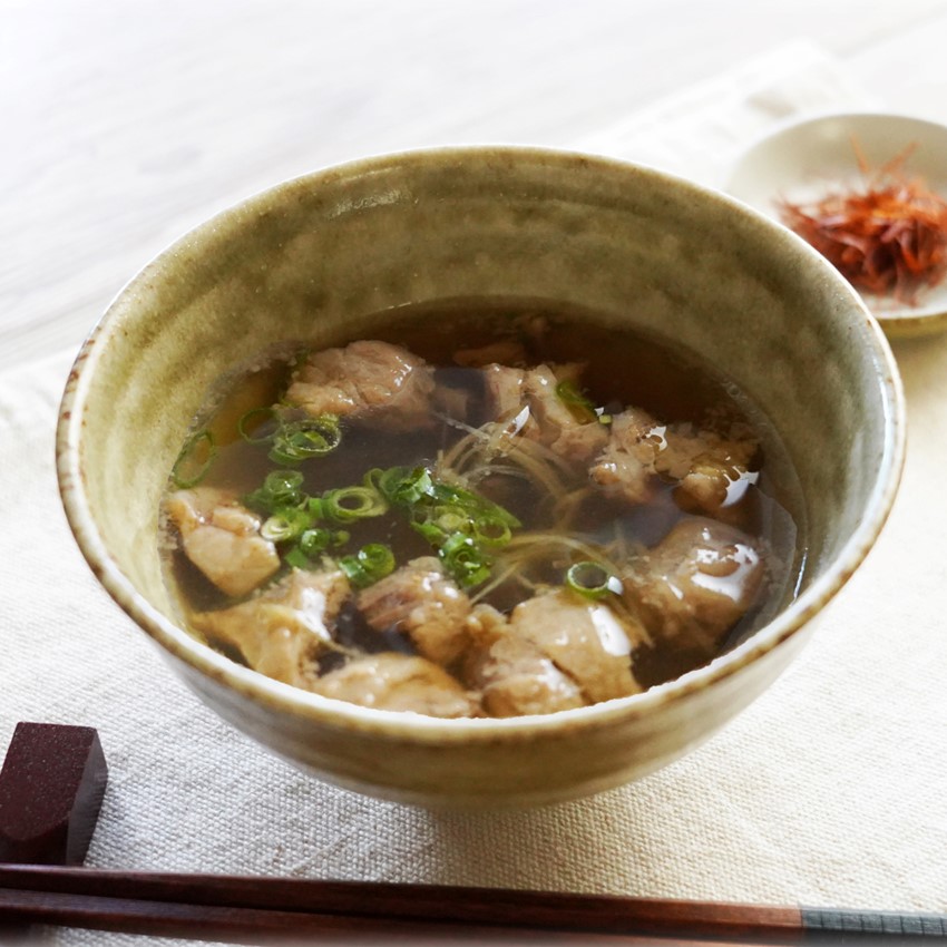 〈料理家 桑折敦子〉黒毛和牛すじの肉すい