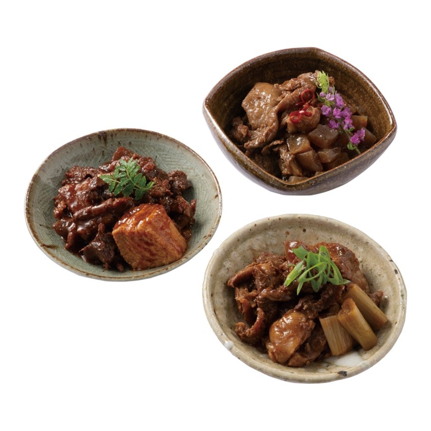 〈山晃食品〉黒毛和牛スジ煮込みDE家晩酌